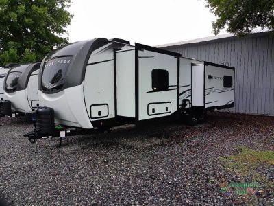 2026 Venture RV SportTrek Touring Edition — rear three-quarter view