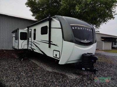 2026 Venture RV SportTrek Touring Edition — front three-quarter view