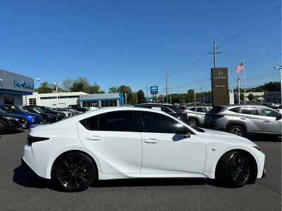 2025 Lexus IS 350 — rear three-quarter view