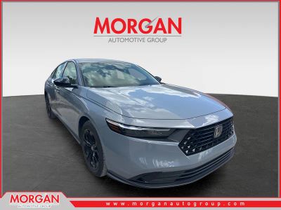 2025 Honda Accord SE in Gray — front three-quarter view