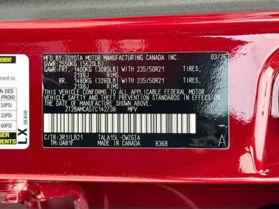 2026 Lexus RX — photo 45 view