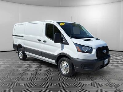 2024 Ford Transit Cargo Van — rear three-quarter view