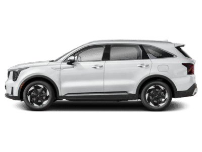 2026 Kia Sorento Hybrid — rear three-quarter view