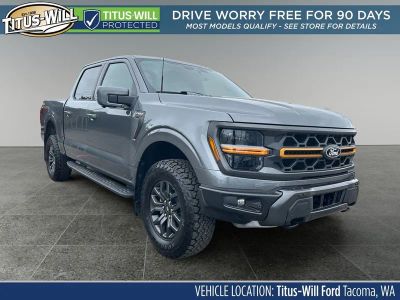 2025 Ford F-150 Tremor in Gray — front three-quarter view