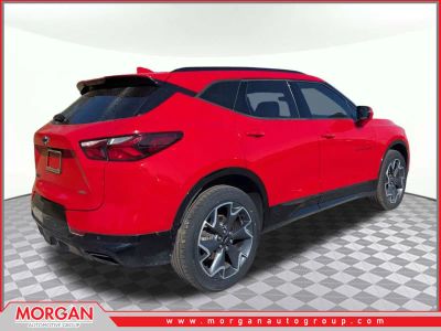 2021 Chevrolet Blazer — rear three-quarter view