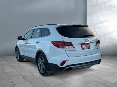 2018 Hyundai Santa Fe — rear three-quarter view