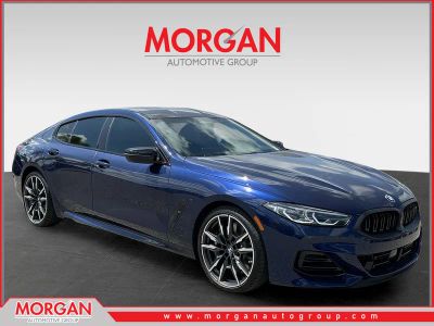 2026 BMW 8 Series M850i xDrive Gran Coupe in Black — front three-quarter view