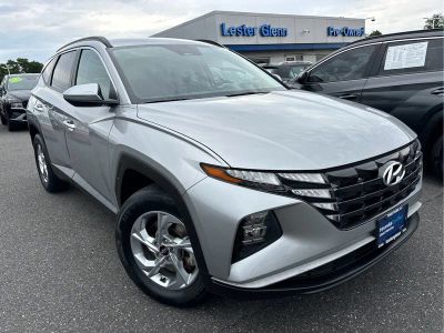 2023 Hyundai Tucson — rear three-quarter view