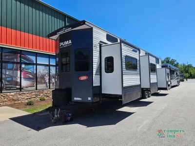 2026 Forest River RV Puma Vista — rear three-quarter view