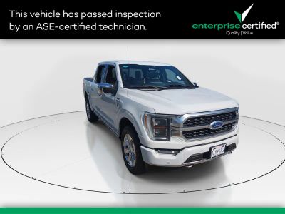 2023 Ford F-150 Platinum 4WD SuperCrew 5.5' Box — front three-quarter view