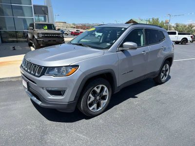 2019 Jeep Compass — rear three-quarter view