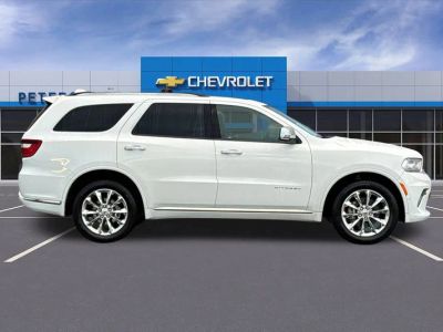 2021 Dodge Durango — rear three-quarter view