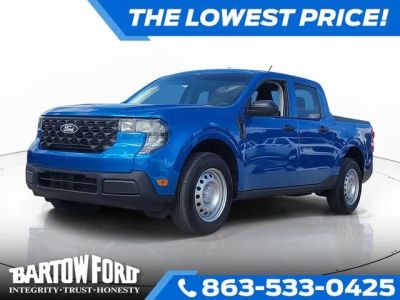2026 Ford Maverick XL in Blue — front three-quarter view