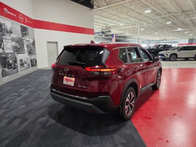 2023 Nissan Rogue — rear three-quarter view