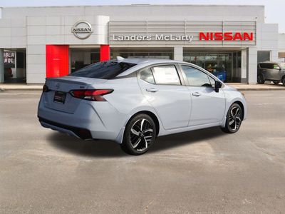 2025 Nissan Versa — rear three-quarter view