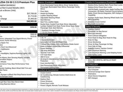 2025 Mazda CX-50 — photo 26 view