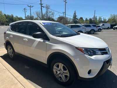 2015 Toyota RAV4 — interior view