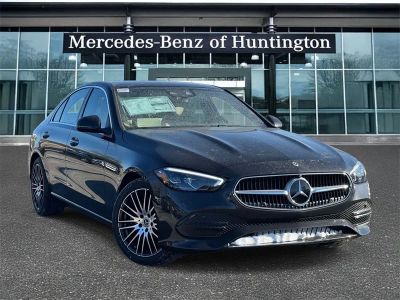 2026 Mercedes-Benz C-Class C 300 in Graphite Grey Metallic — front three-quarter view