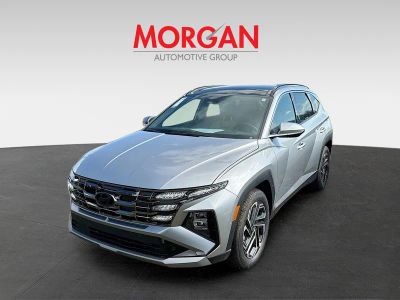 2026 Hyundai TUCSON — rear three-quarter view