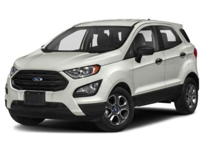 2020 Ford EcoSport S in Silver — front three-quarter view