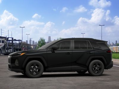 2026 Toyota RAV4 — rear three-quarter view