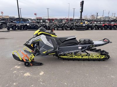 2022 Polaris 850 PRO RMK Matryx Slash 165 2.75" — engine compartment view