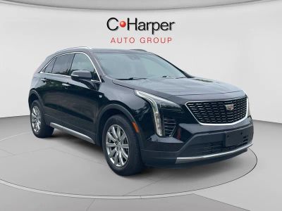2023 Cadillac XT4 Premium Luxury in Stellar Black Metallic — front three-quarter view
