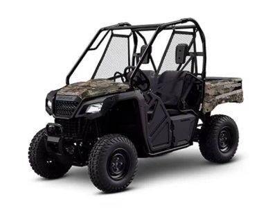 2025 Honda® Pioneer 520 Truetimber Atera Camo — front three-quarter view