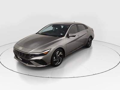 2024 Hyundai Elantra — rear three-quarter view