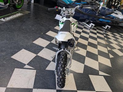 2026 Kawasaki KLX140R — engine compartment view