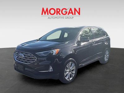 2022 Ford Edge — rear three-quarter view