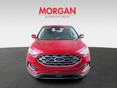 2021 Ford Edge — rear three-quarter view