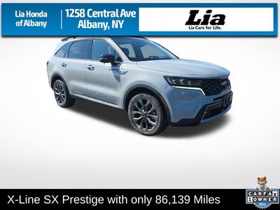 2022 Kia Sorento X-Line SX Prestige — side profile view