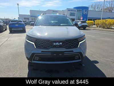 2022 Kia Sorento X-Line SX Prestige — rear three-quarter view