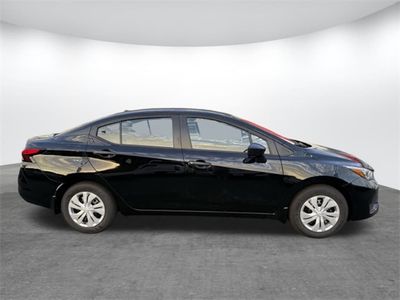 2025 Nissan Versa — rear three-quarter view
