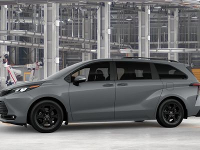 2026 Toyota Sienna — rear three-quarter view