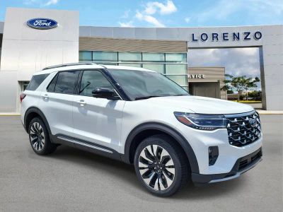 2026 Ford Explorer — rear three-quarter view