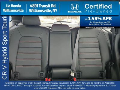 2023 Honda CR-V Hybrid Sport Touring RS6H9PKW — front three-quarter view