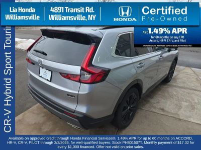 2023 Honda CR-V Hybrid Sport Touring — interior view