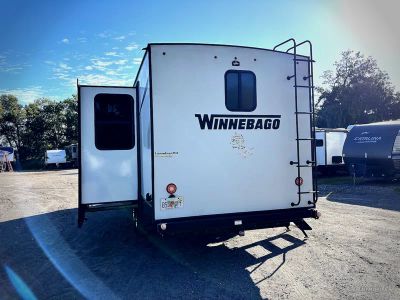 2022 Winnebago Voyage — rear three-quarter view