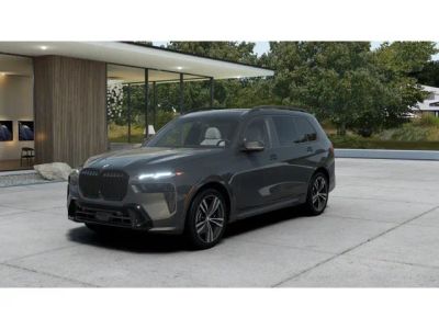 2027 BMW X7 xDrive40i in Dravit Grey Metallic — front three-quarter view