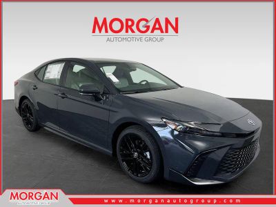 2026 Toyota Camry SE in Underground — front three-quarter view
