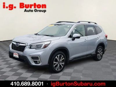 2021 Subaru Forester — rear three-quarter view