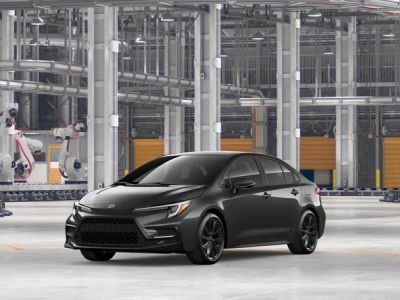 2026 Toyota Corolla SE in Underground — front three-quarter view