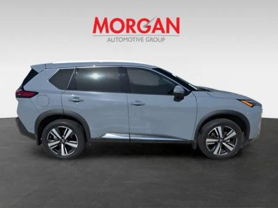 2023 Nissan Rogue — rear three-quarter view