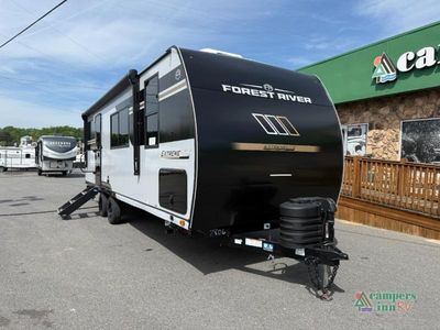 2026 Forest River RV Vibe Extreme Lite — front three-quarter view