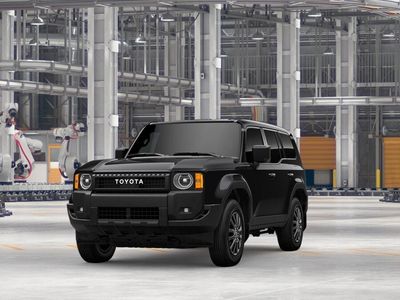 2026 Toyota Land Cruiser 1958 in Black — front three-quarter view