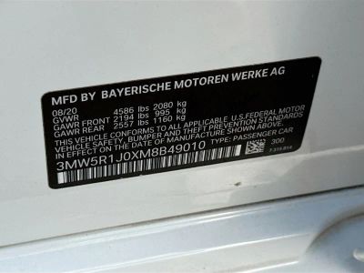 2021 BMW 3 Series — photo 44 view