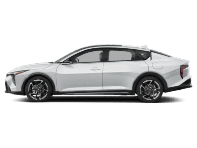 2026 Kia K4 — rear three-quarter view