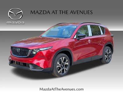 2026 Mazda CX-5 2.5 S Preferred in Red — front three-quarter view